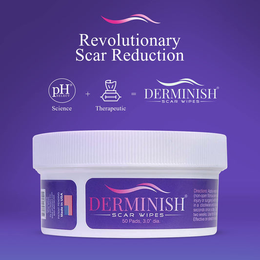Derminish® Scar Wipes