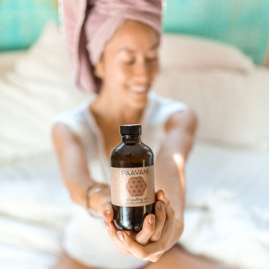 Paavani Ayurveda - Cinnamon Pulling Oil | Ayurvedic Oil Pulling for Oral Health & Detoxification