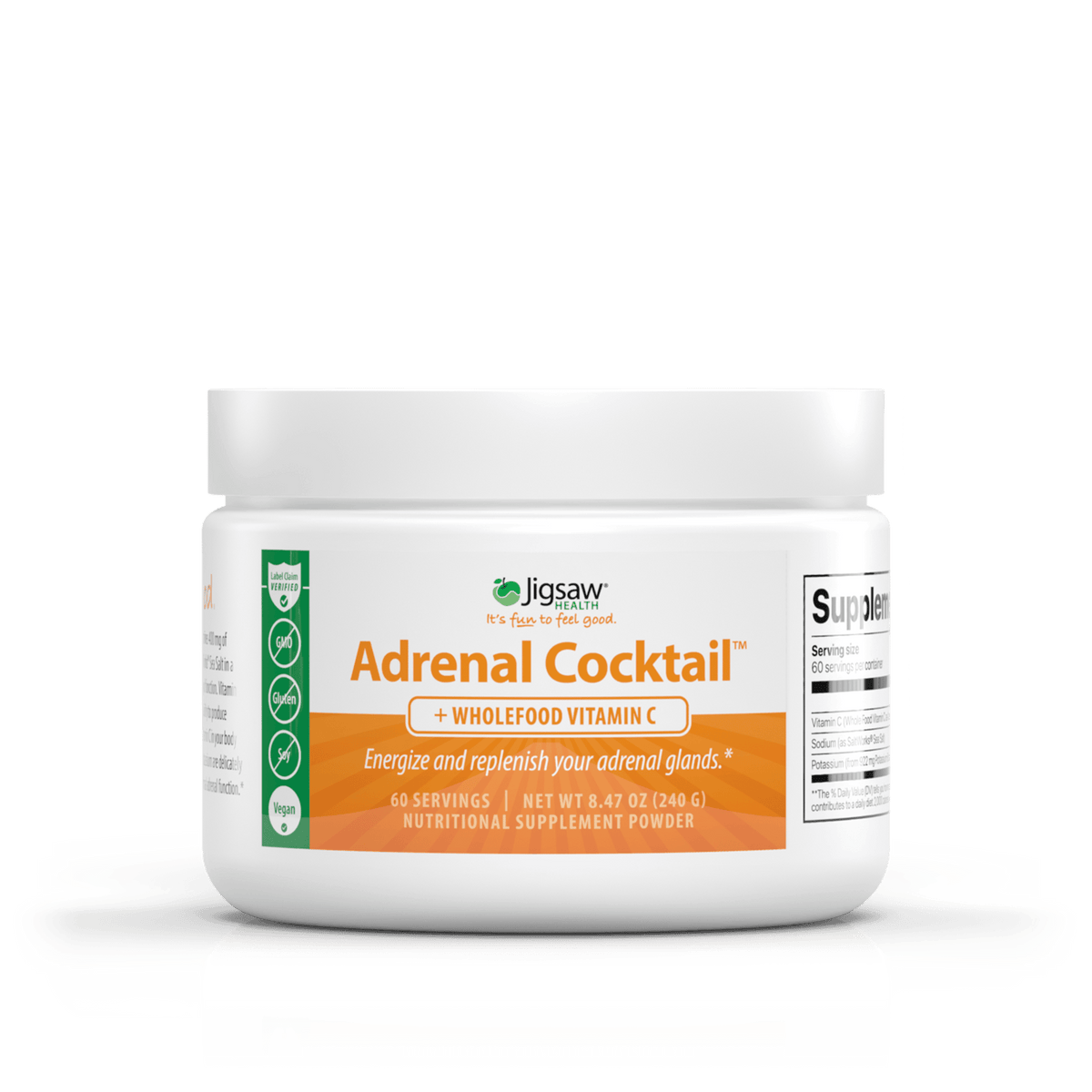 Jigsaw Adrenal Cocktail™ + Wholefood Vitamin C