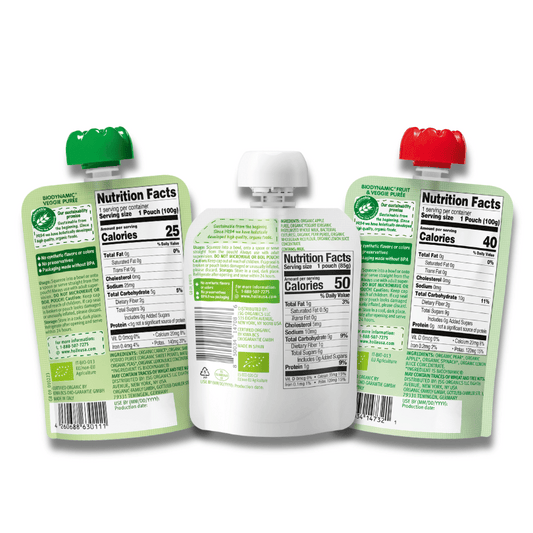 Power Greens Bundle: Veggie Bunny, Power Parrot, Apple & Pear Yogurt