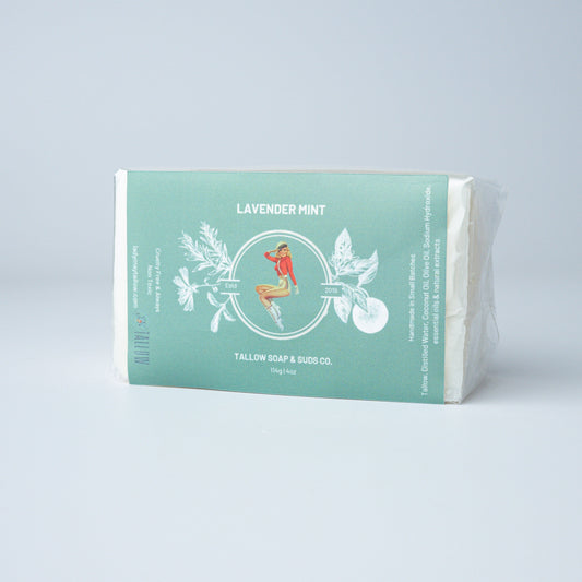 LADY MAY - All-Natural Tallow Soap – Lavender Mint & Unscented
