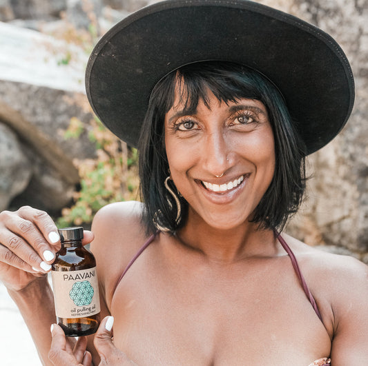 Paavani Ayurveda - Mint Pulling Oil | Ayurvedic Oil Pulling for Oral Health & Detoxification