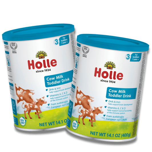 Intro Offer - Holle Cow Milk Toddler Drink - Stage 3 | Non GMO (14 oz)