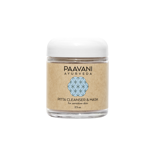 Pitta Cleanser & Mask | Ayurvedic Cleansing Grains for Sensitive, Reactive Skin