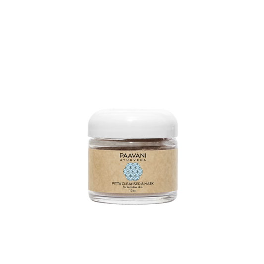 Pitta Cleanser & Mask | Ayurvedic Cleansing Grains for Sensitive, Reactive Skin