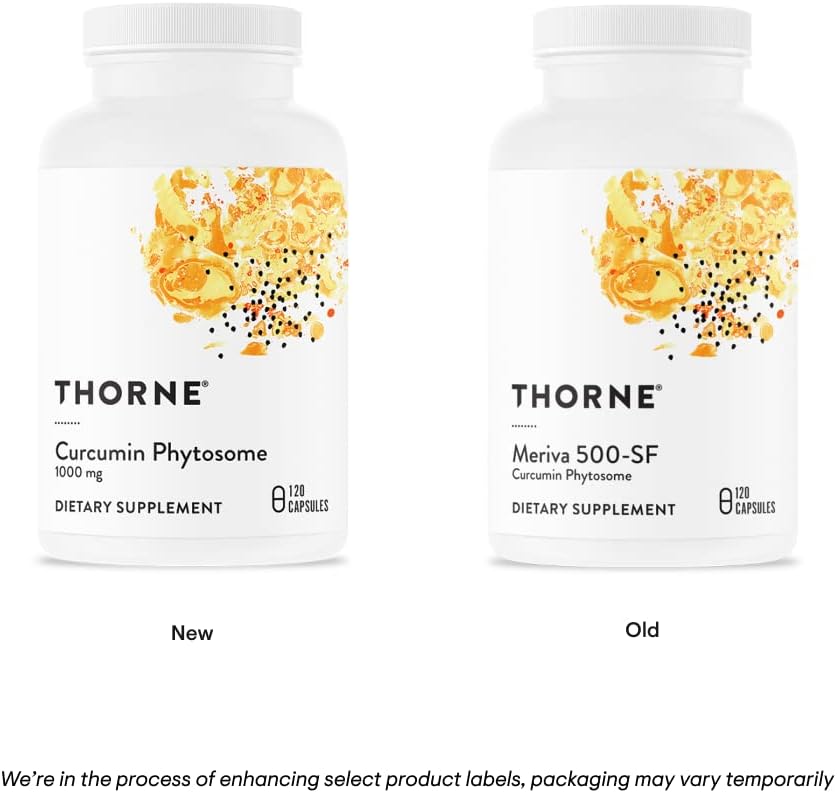 THORNE Curcumin Phytosome 1000 mg (Meriva), 120 Capsules - Clearance Sale