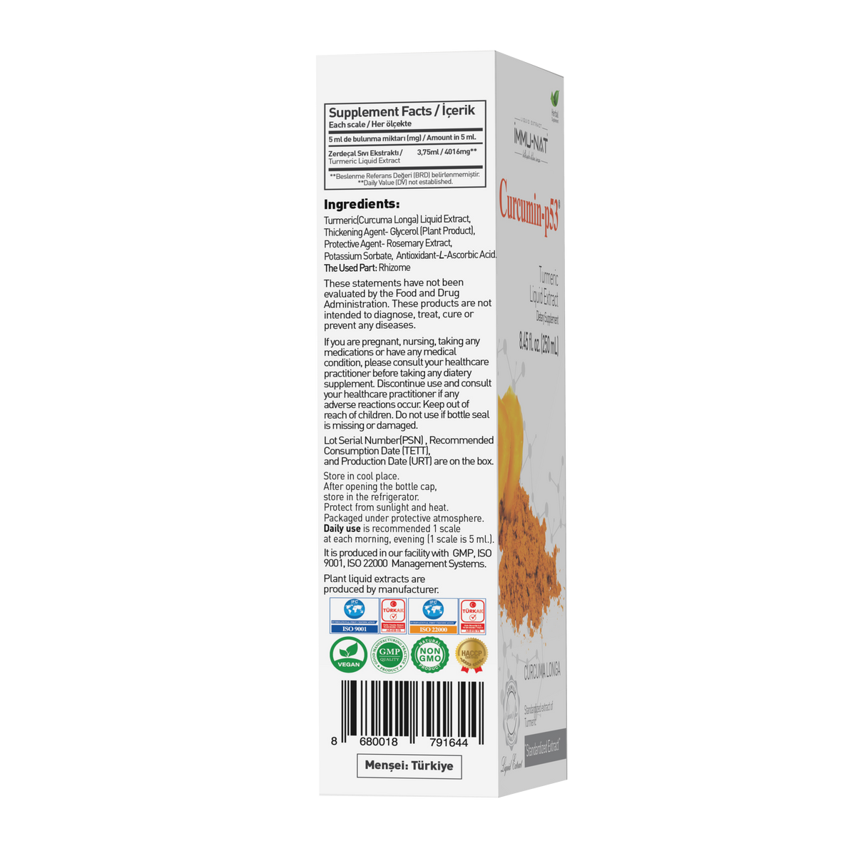 Curcumin-p53