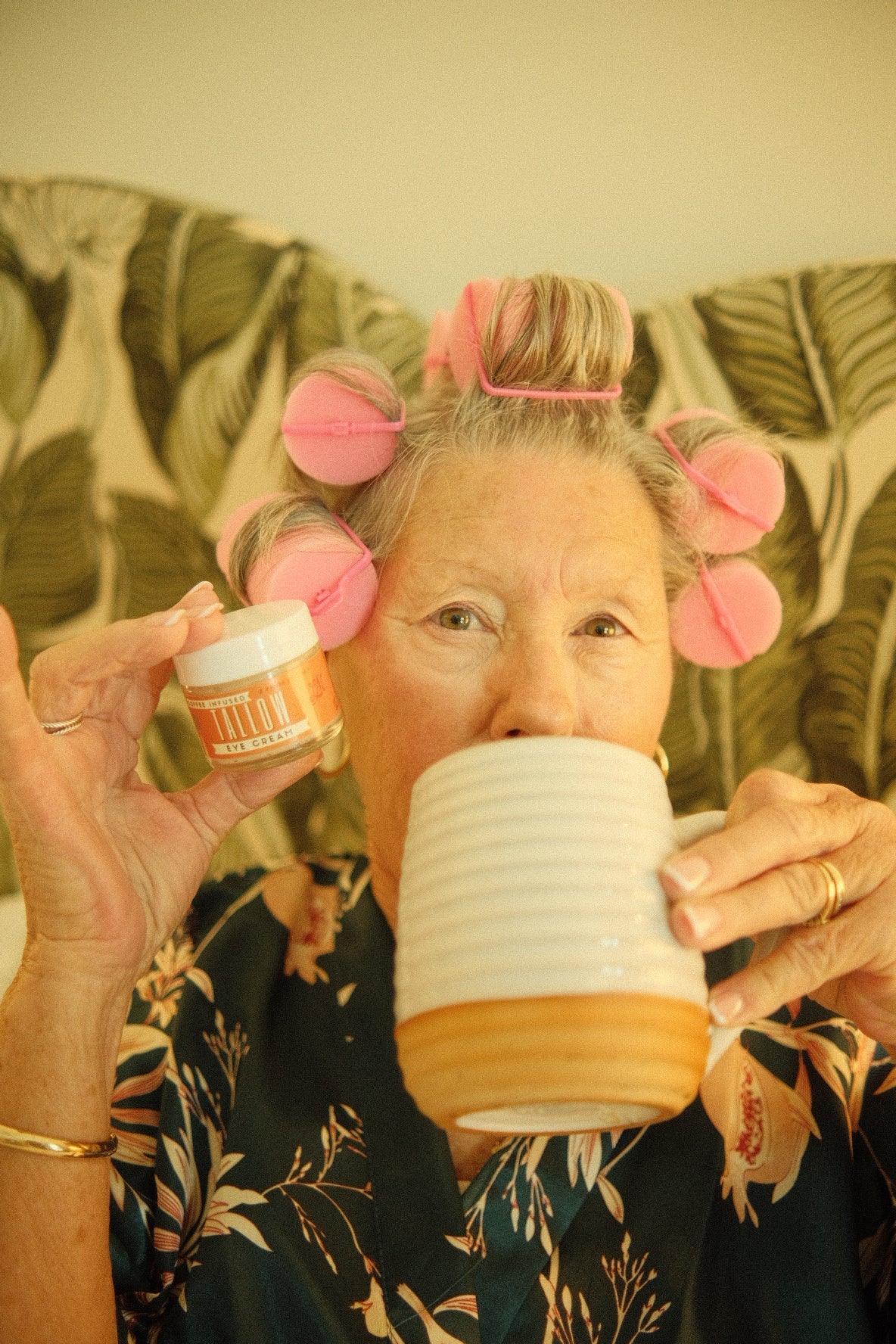 Lady May Coffee-Infused Tallow Eye Cream – Brighten, Firm & Revitalize Naturally