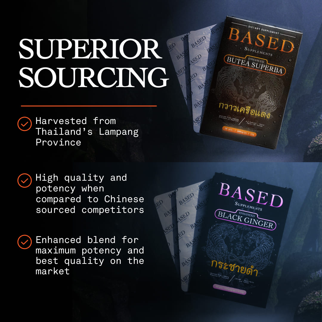 Butea Superba & Black Ginger Bundle