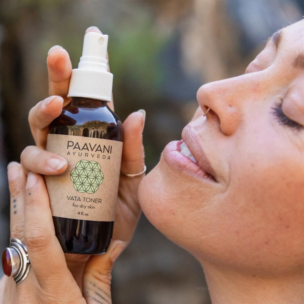 Paavani Ayurveda - Vata Toner | Ayurvedic Facial Mist for Dry, Delicate Skin