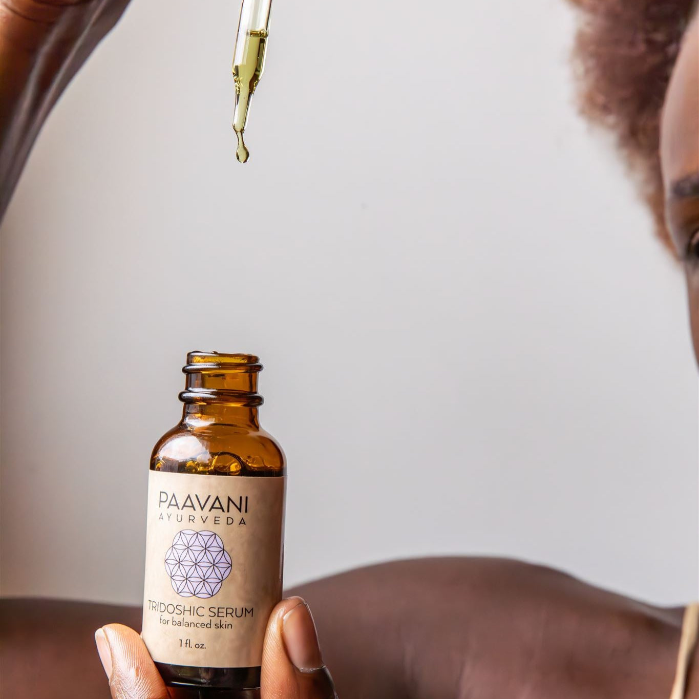 Paavani Ayurveda - Tridoshic Serum | Ayurvedic Face Oil for Balanced, Glowing Skin