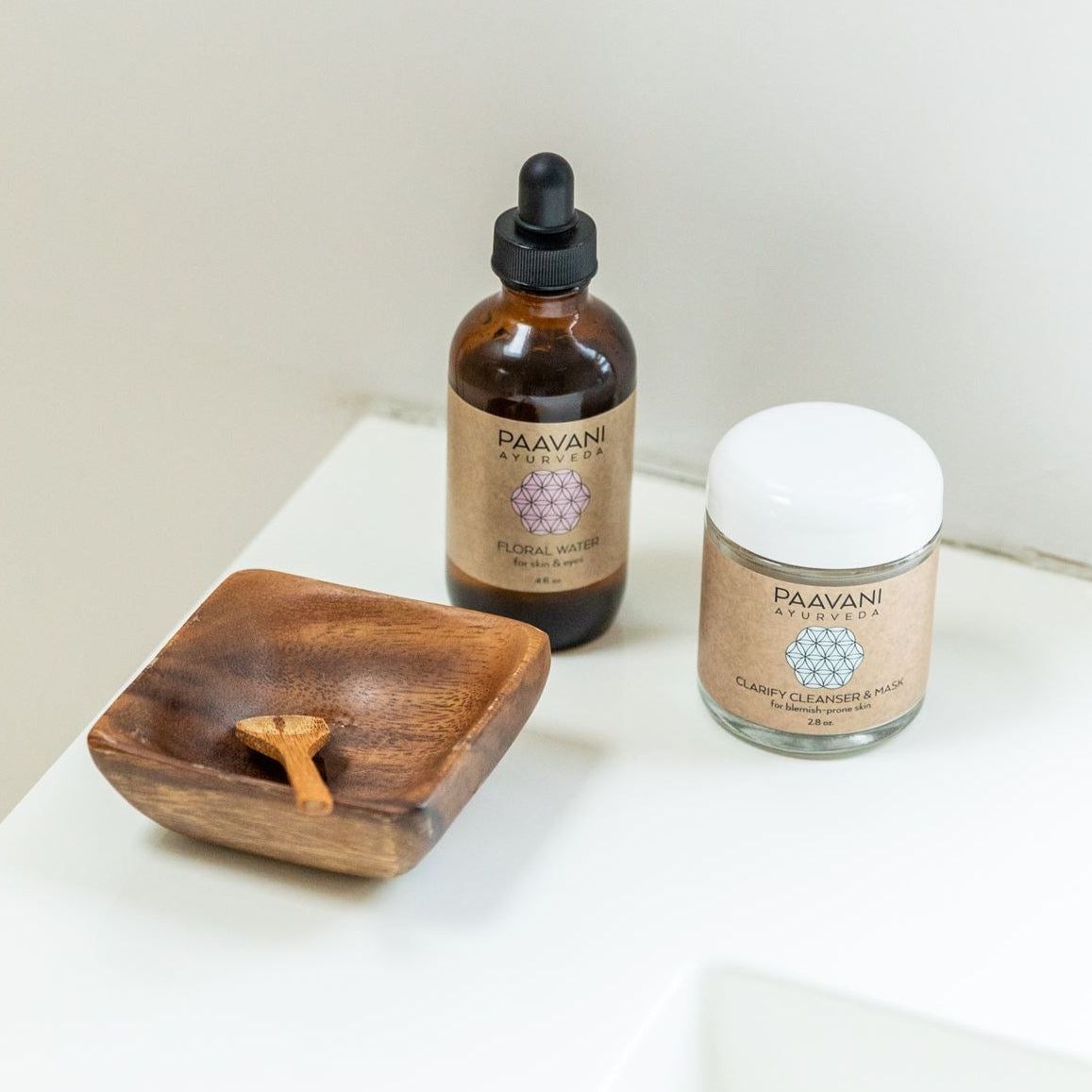 Paavani Ayurveda - Cleanser & Mask Ritual | Ayurvedic Facial Cleansing Kit