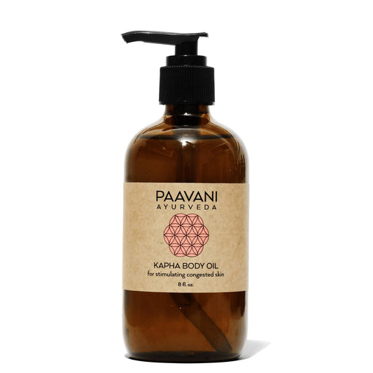 Kapha Body Oil | Invigorating Ayurvedic Abhyanga Oil for Oily, Congested Skin