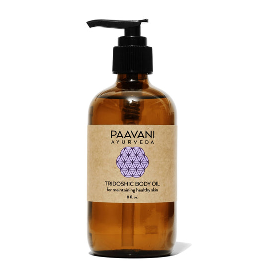 Tridoshic Body Oil | Balancing Ayurvedic Abhyanga Oil for All Skin Types & Doshas