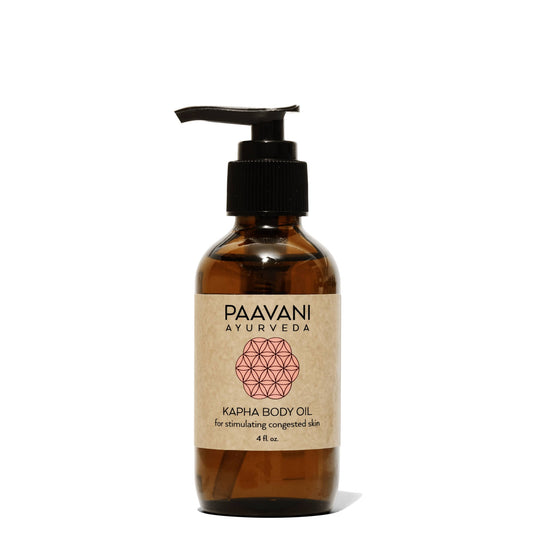 Kapha Body Oil | Invigorating Ayurvedic Abhyanga Oil for Oily, Congested Skin