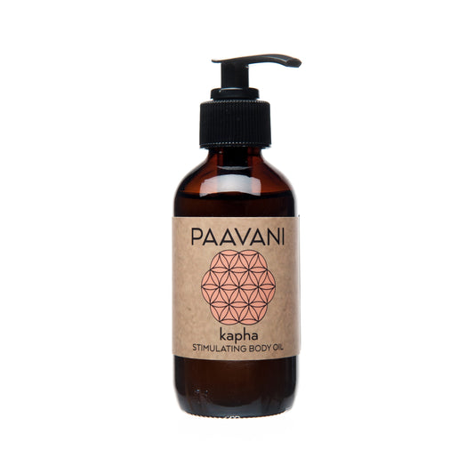 Paavani Ayurveda - Kapha Body Oil | Invigorating Ayurvedic Abhyanga Oil for Oily, Congested Skin