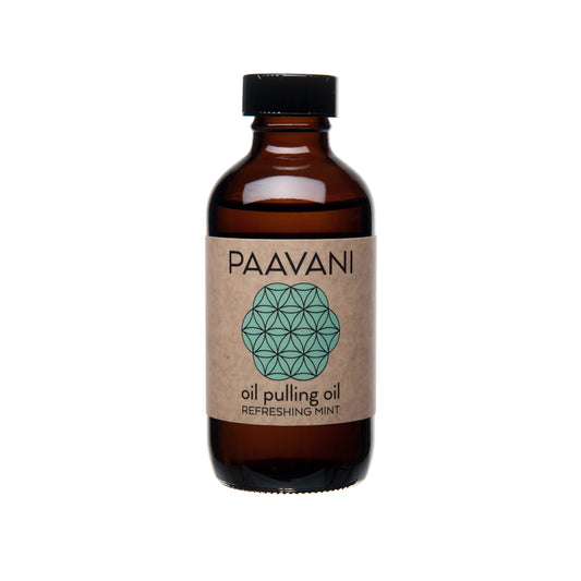 Paavani Ayurveda - Mint Pulling Oil | Ayurvedic Oil Pulling for Oral Health & Detoxification