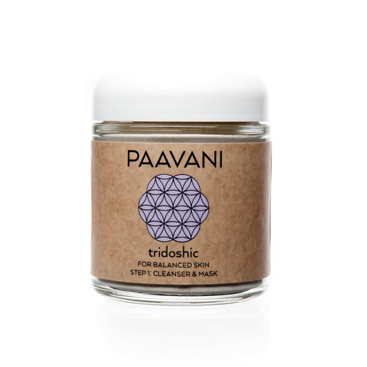 Paavani Ayurveda - Tridoshic Cleanser & Mask | Ayurvedic Cleansing Grains for Balanced, Radiant Skin