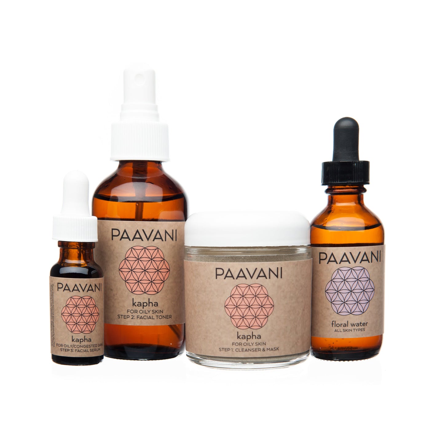 Paavani Ayurveda - Kapha Skincare Ritual | Ayurvedic Set for Oily & Congested Skin