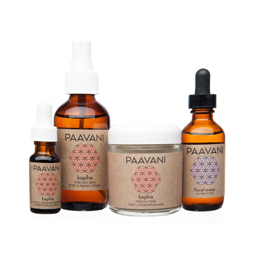 Paavani Ayurveda - Kapha Skincare Ritual | Ayurvedic Set for Oily & Congested Skin