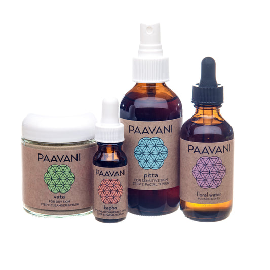 Paavani Ayurveda - Your Skincare Ritual | Custom Ayurvedic Facial Set