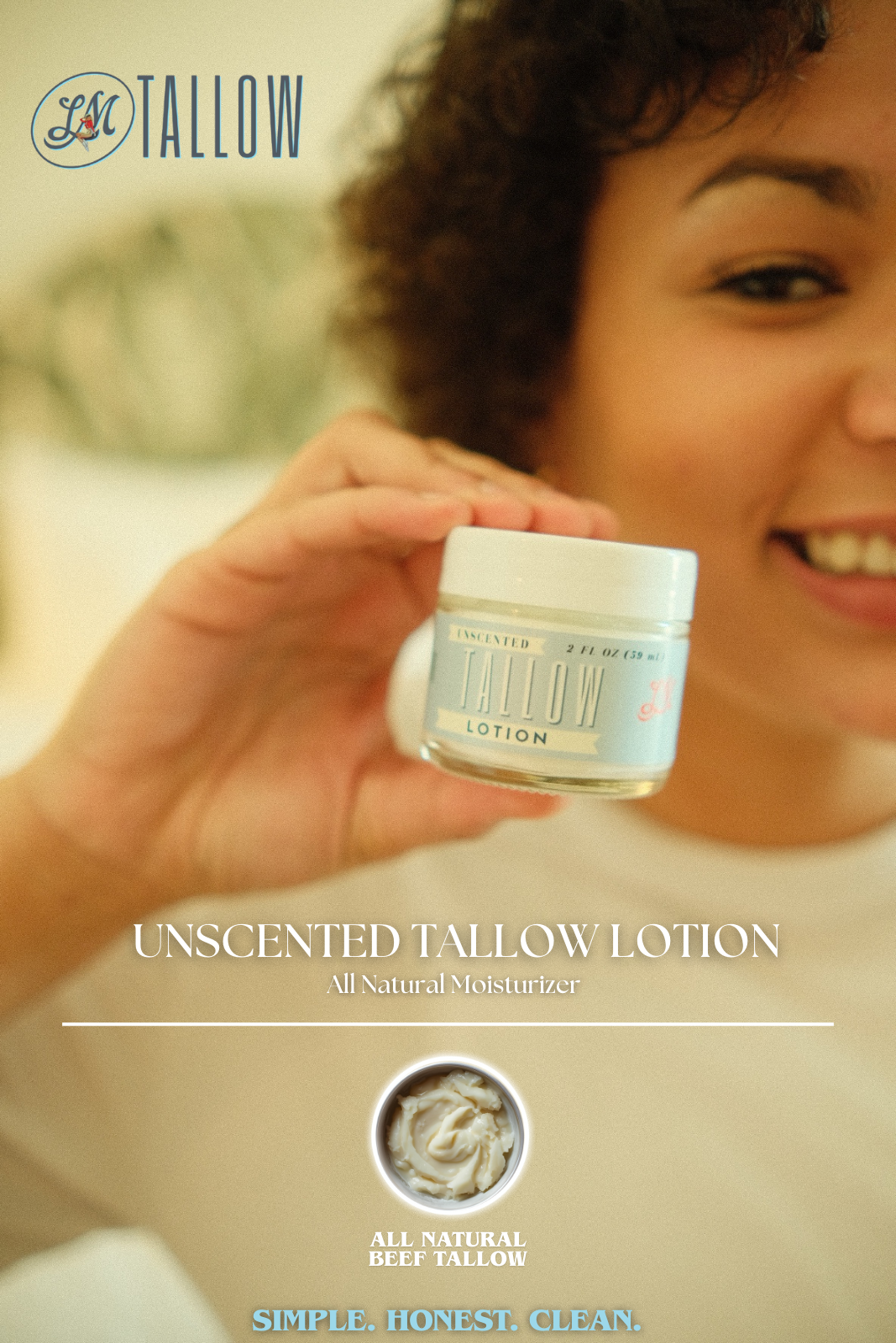 LADY MAY - Unscented Tallow Lotion