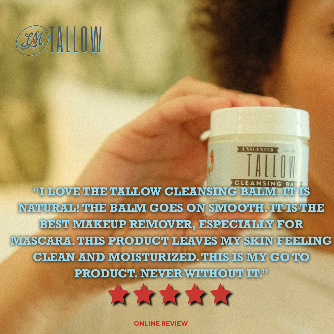 LADY MAY - Unscented Tallow Cleansing Balm