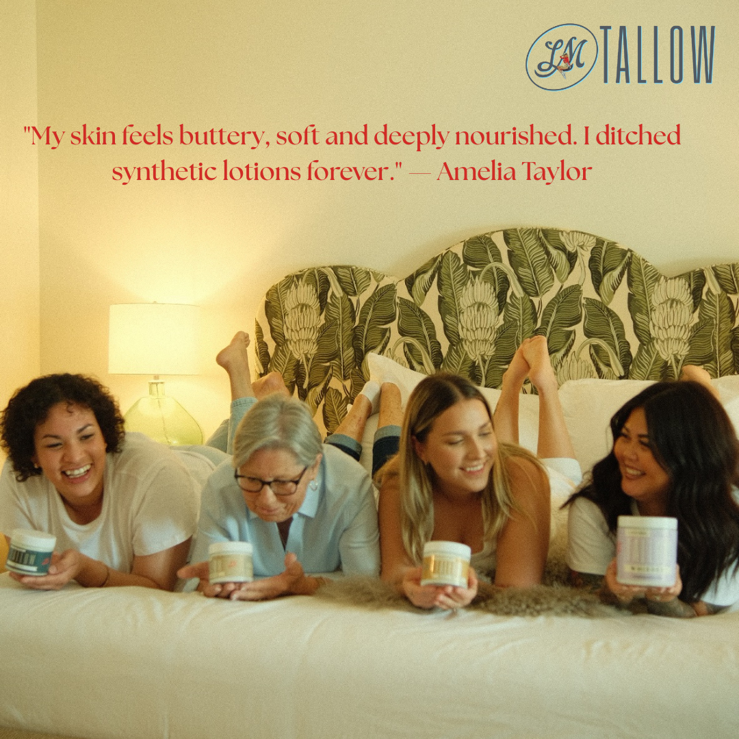 LADY MAY - Whipped Tallow | All Natural Moisturizer Choose Scent Size 2oz-85oz