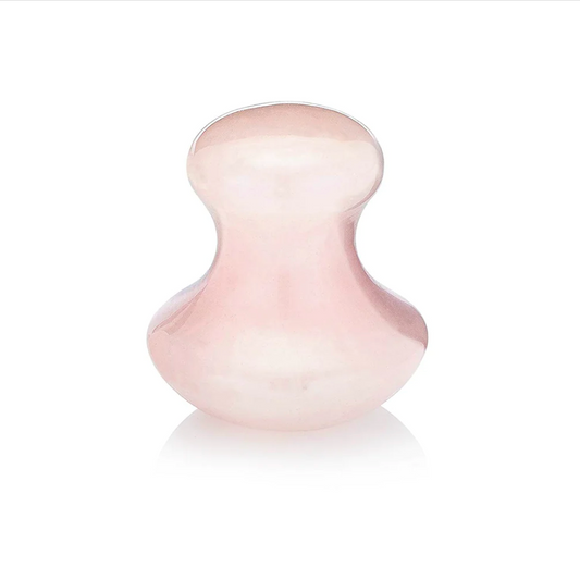 Paavani Ayurveda - Rose Quartz Facial Tool | Ayurvedic Massage Stone