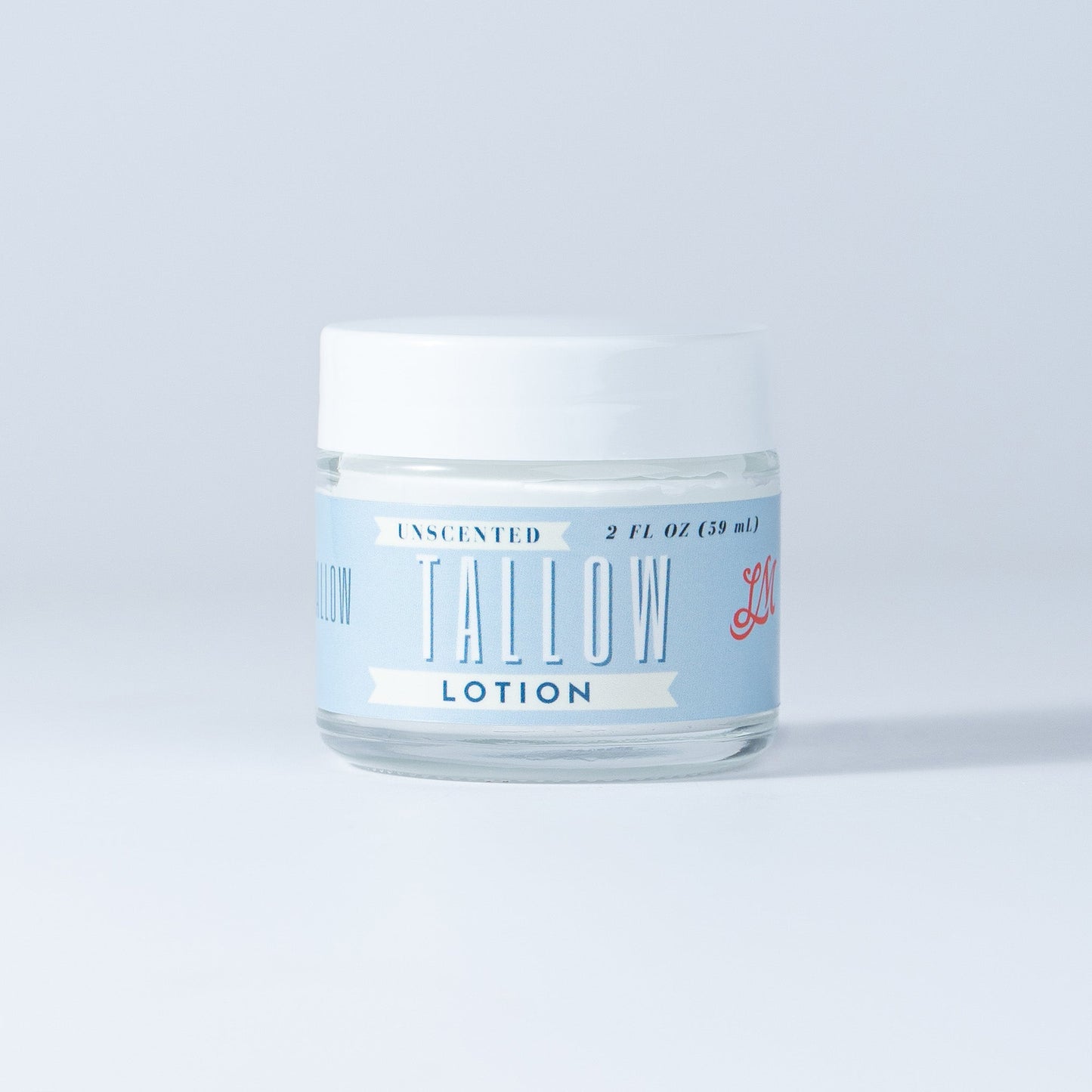 Unscented Tallow Lotion – Pure, Preservative-Free One Ingredient Moisturizer by Lady May Tallow