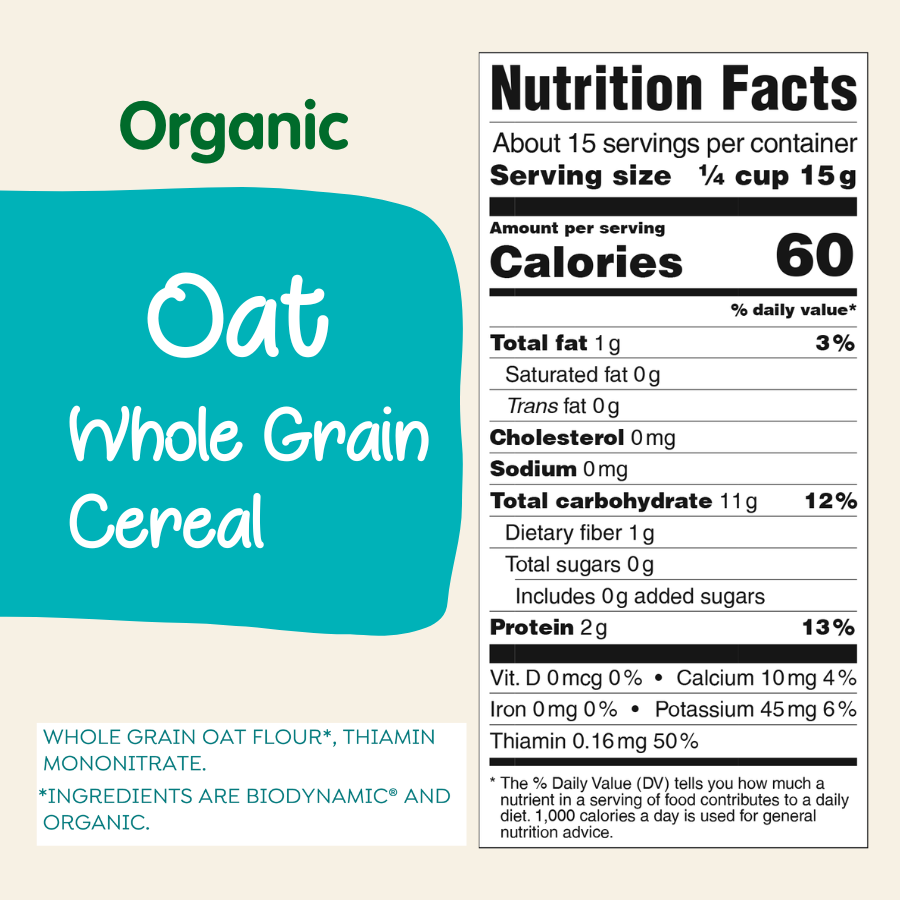 Goat & Grain Variety Bundle: Goat Milk, Oat Cereal, Panda Peach