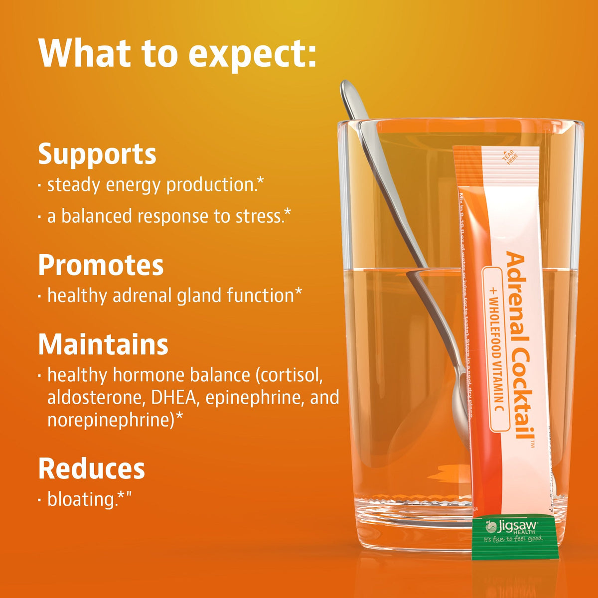 Jigsaw Adrenal Cocktail™ + Wholefood Vitamin C