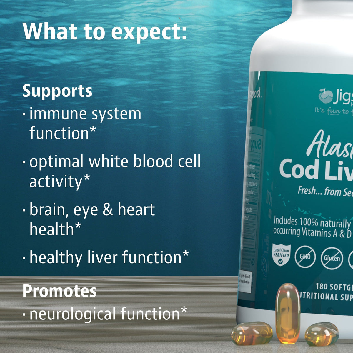 Jigsaw Alaskan Cod Liver Oil™
