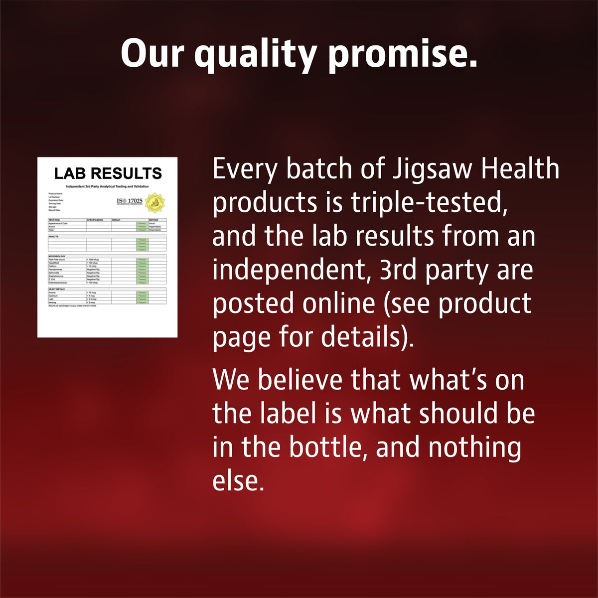 Jigsaw Electrolyte Supreme™