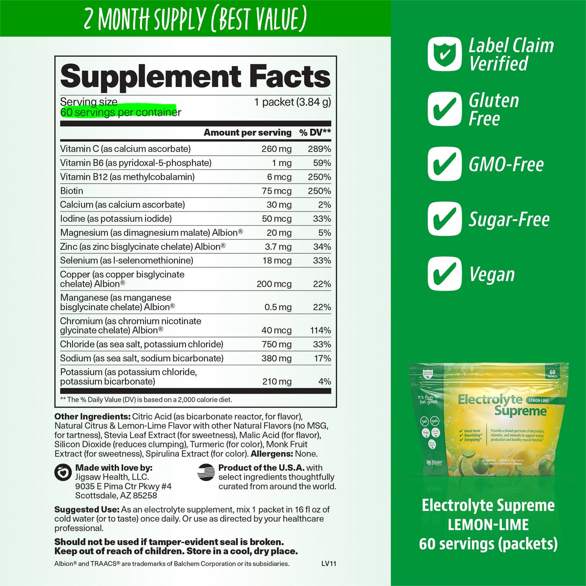 Jigsaw Electrolyte Supreme™