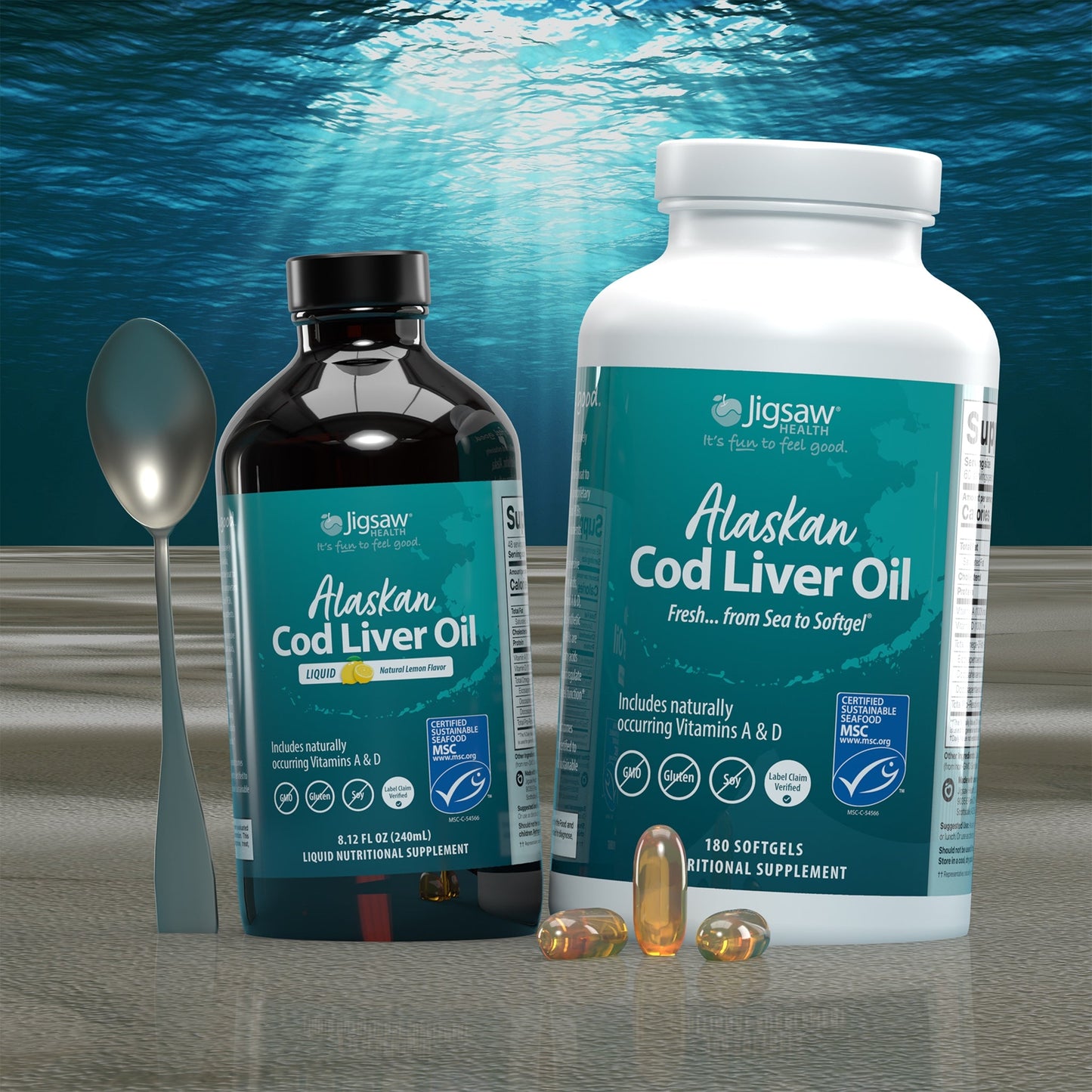 Jigsaw Alaskan Cod Liver Oil™