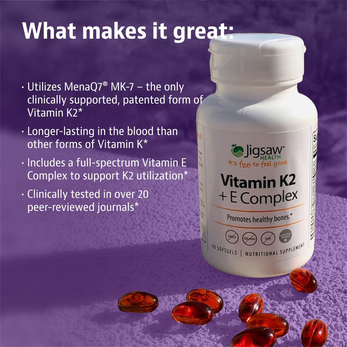 Vitamin K2 + E Complex