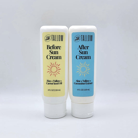 LADY MAY - Tallow Sun Care Duo - Before & After Sun Cream