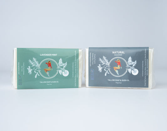 LADY MAY - All-Natural Tallow Soap – Lavender Mint & Unscented