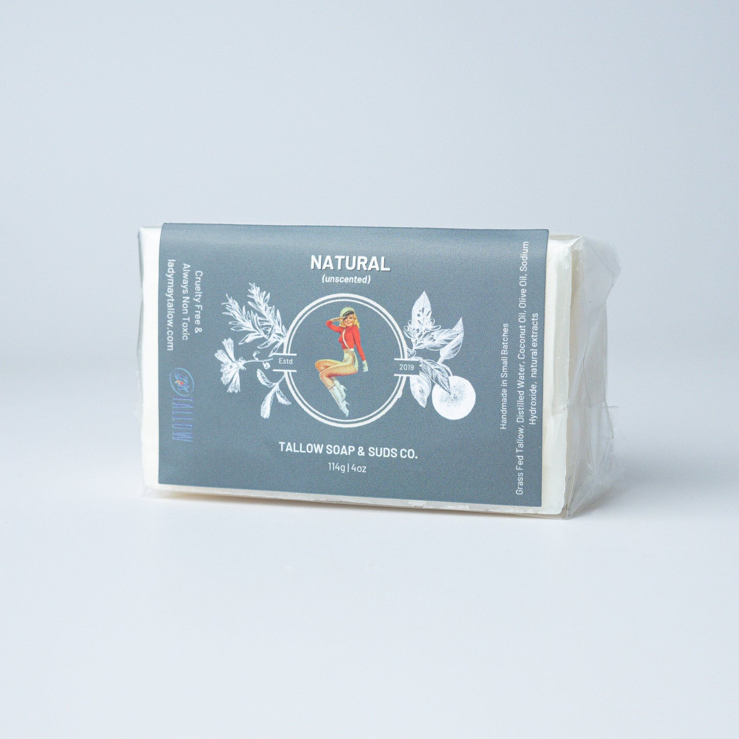 LADY MAY - All-Natural Tallow Soap – Lavender Mint & Unscented