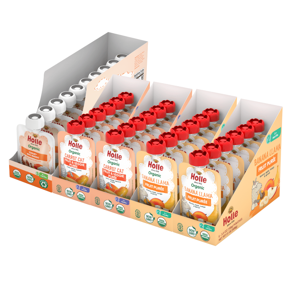 Tropical Bundle: Yogurt with Mango, Carrot Cat, Banana Llama