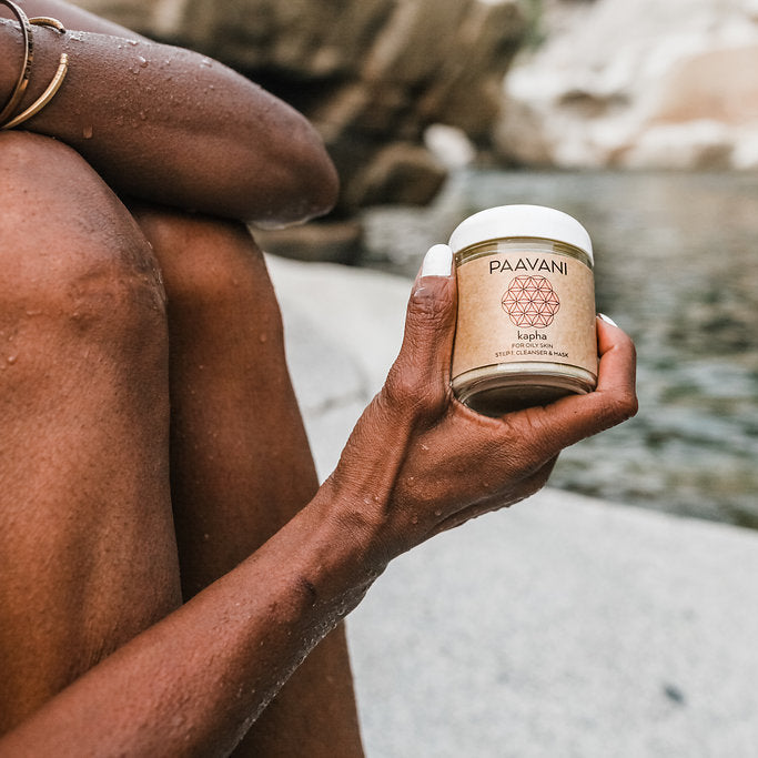 Paavani Ayurveda - Kapha Cleanser & Mask  | Ayurvedic Cleansing Grains for Oily, Congested Skin